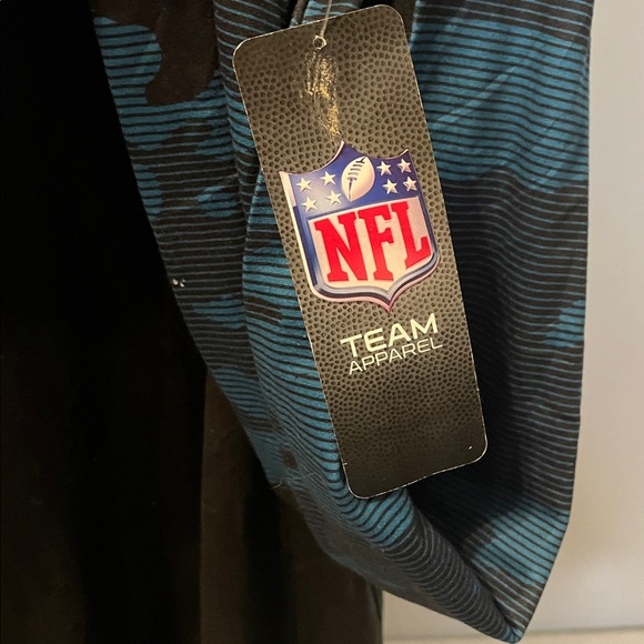 Jacksonville Jaguars Men's Lightweight Pullover Hoodies - Accent Sleeves - XXL - Picture 5 of 7